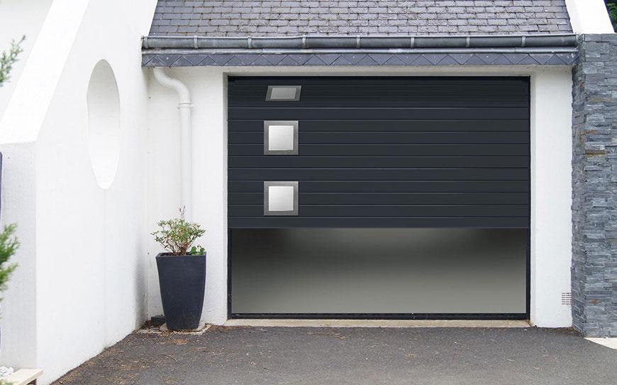 Porte de garage en Aluminium